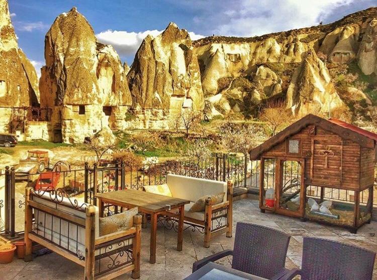 Cappadocia Stone Palace Goreme Bagian luar foto